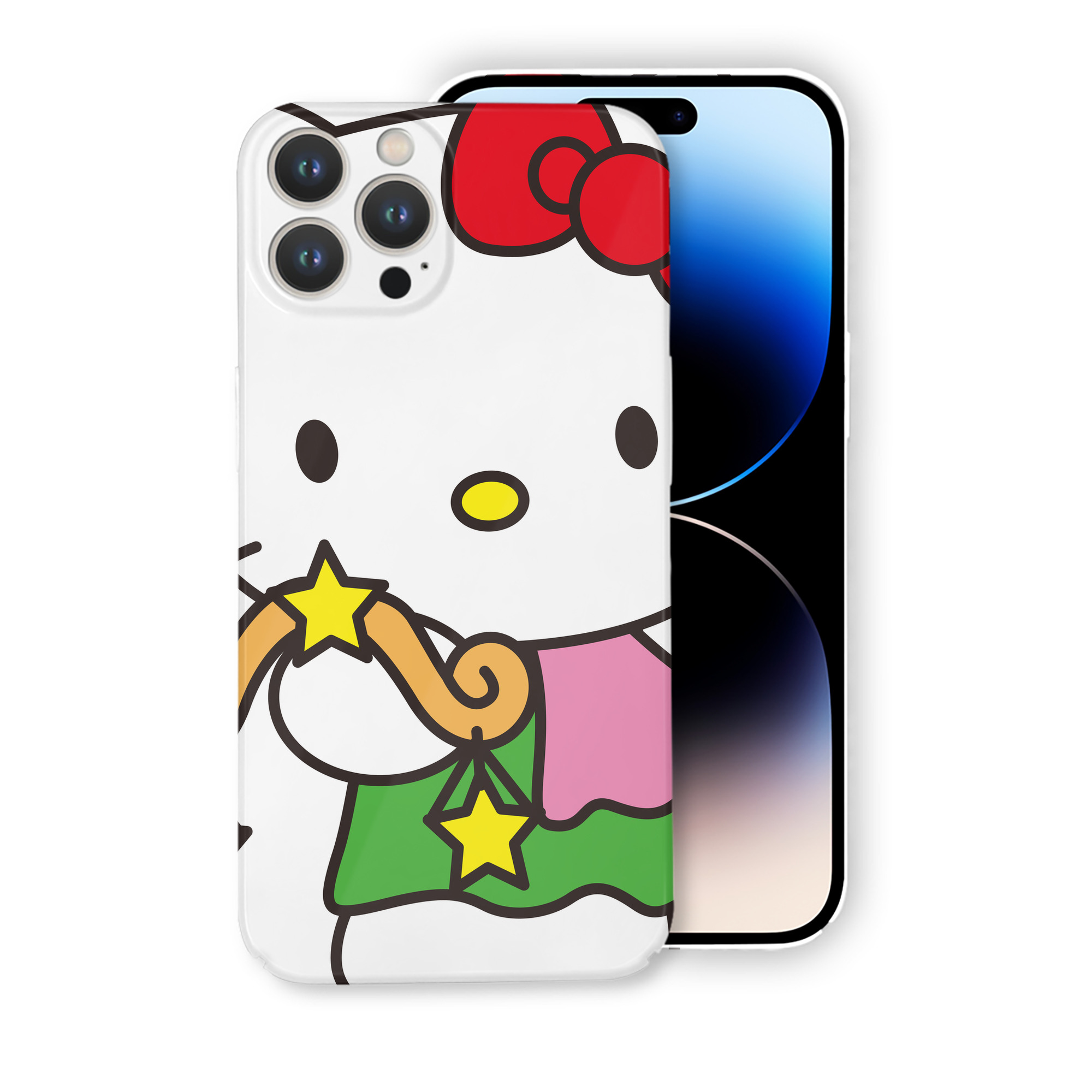 （画像用） Hello Kitty ハローキティ 【iPhone 14シリーズ対応】ハードケース